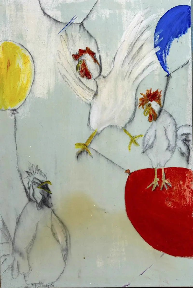 Cocks Trying to be Hawks