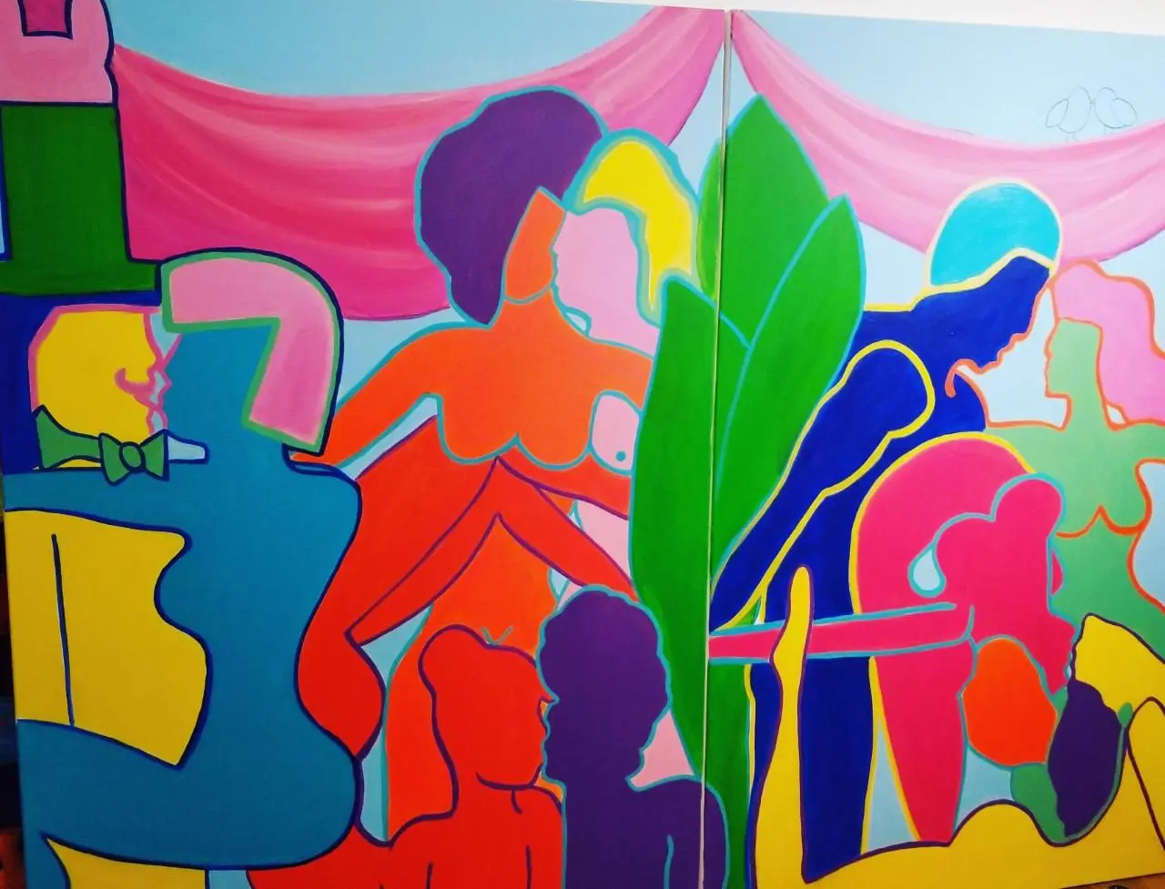 The Bday Surprise, Diptych