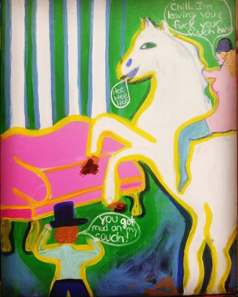 The Equestrian's Exit